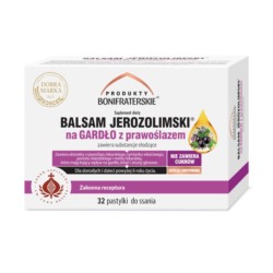 Balsam Jerozolimski na gardło z prawoślazem 32 p. Balsam Jerozolimski na gardło z prawoślazem 32 p.