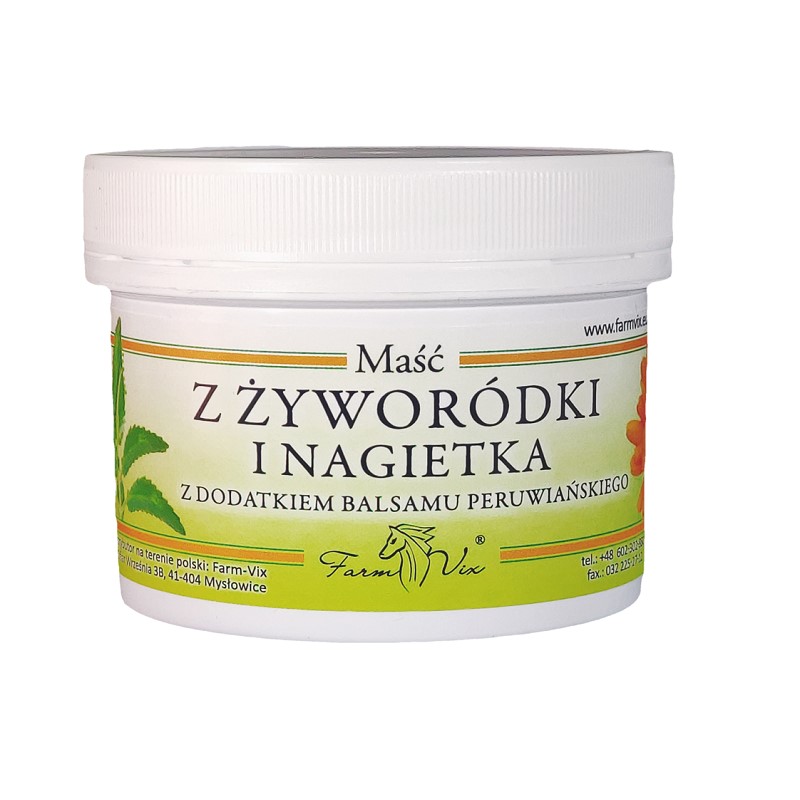 Farm-vix Maść z Żyworódki i Nagietka z 150 ml Farm-vix Maść z Żyworódki i Nagietka z 150 ml