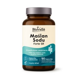 Biovelle Maślan Sodu Forte SR 1000 mg 90 kapsułek