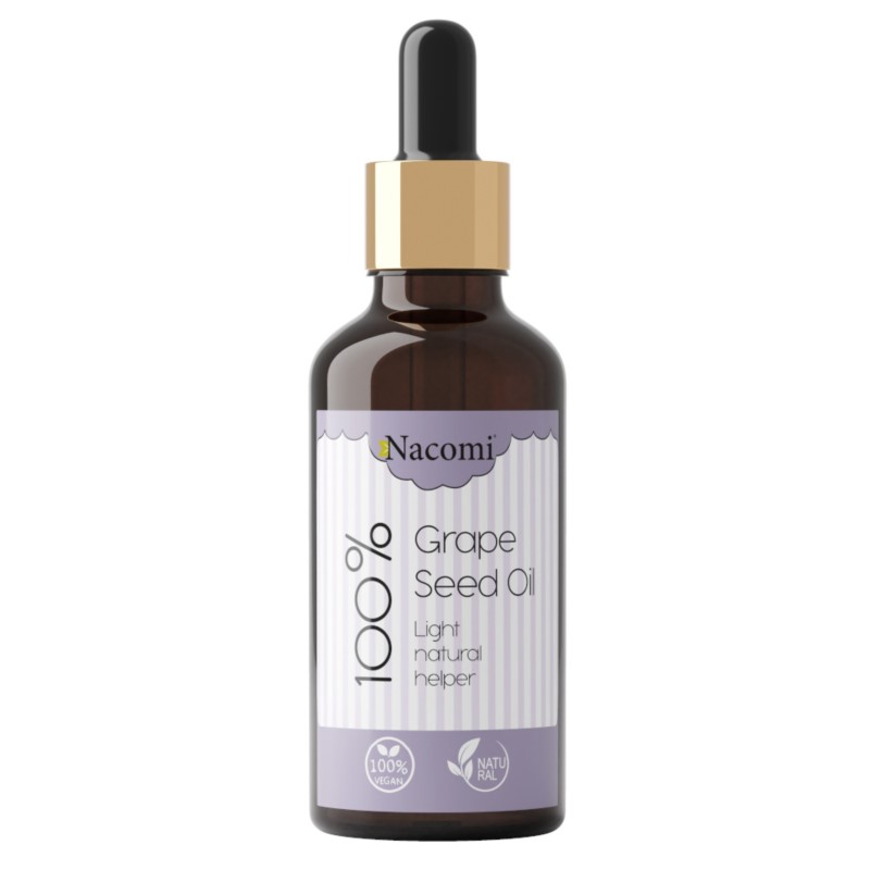 Nacomi Olej Z Pestek Winogron z pipetą 50 ml Nacomi Olej Z Pestek Winogron z pipetą 50 ml