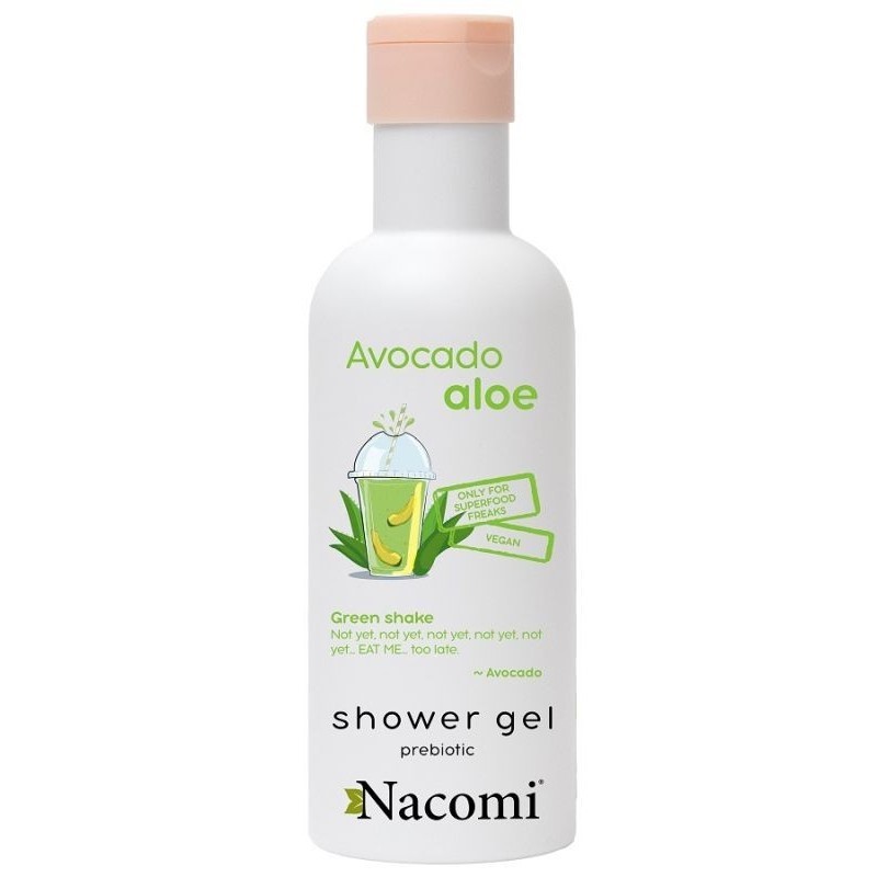 Nacomi Żel Pod Prysznic Avocado i Aloes 300 Ml
