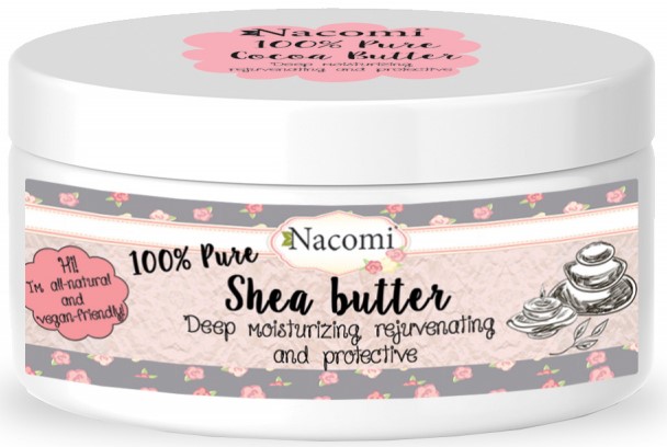 Nacomi Masło Shea 100% 100Ml Regeneruje I Nawilża