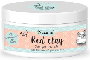Nacomi Glinka Czerwona 100G Na Trądzik Różowaty