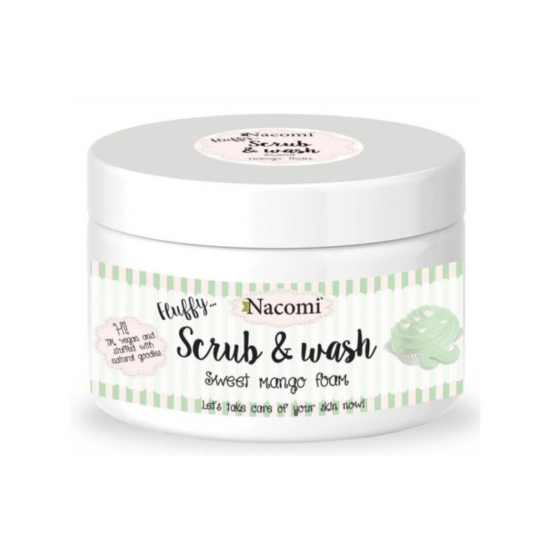 Nacomi Pianka peelingująco-myjąca 180 ml