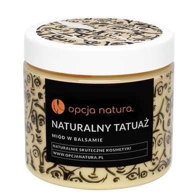 Opcja Natura Miód w balsamie na tatuaż 200 ml