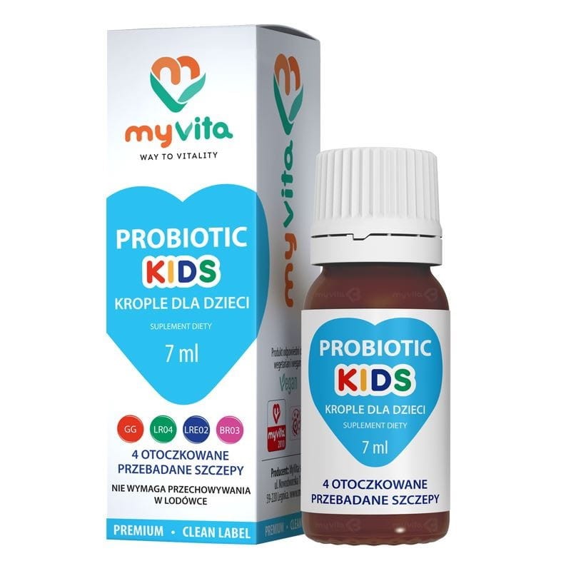 Myvita Probiotic Kids krople 7 ml