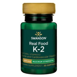 Swanson Witamina K2 Naturalna 200 Mcg 30 K