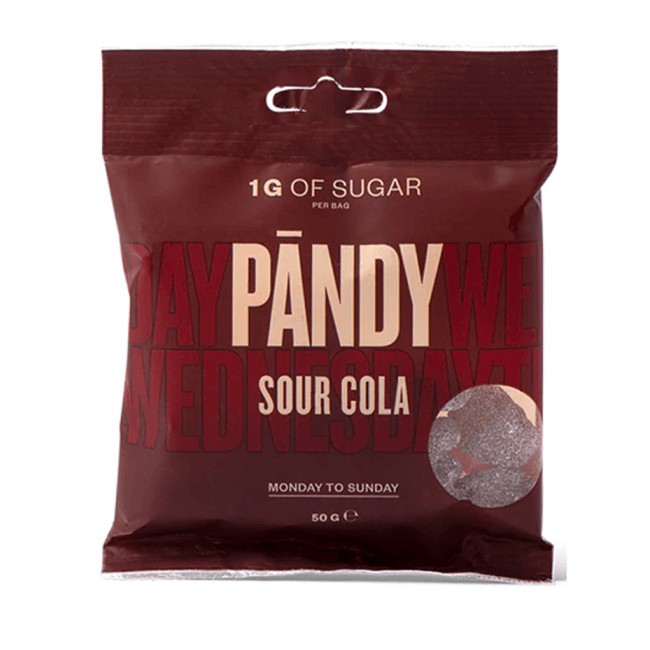 Żelki Pandy Sour Cola 50 g