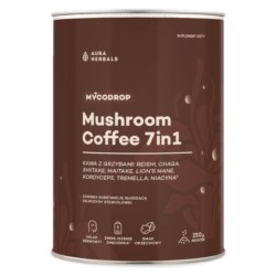 Aura Herbals Mycodrop Kawa z Grzybami  7 w 1 250g