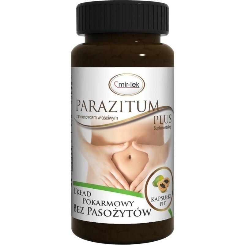 Mirlek Parazitum z melanowcem właściwym 60 Kaps.