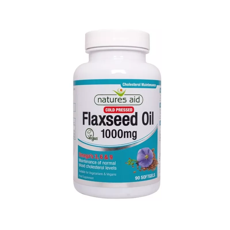 NATURES AID OLEJ LNIANY 1000MG 90Ż OMEGA 3-6-9 NATURES AID OLEJ LNIANY 1000MG 90Ż OMEGA 3-6-9