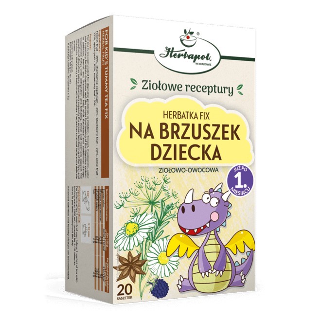 Herbapol Herbatka Na Brzuszek Dziecka 20 sasz. Herbapol Herbatka Na Brzuszek Dziecka 20 sasz.