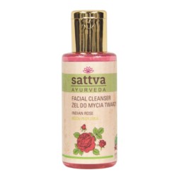 Sattva Żel do mycia twarzy róża indyjska 100 ml