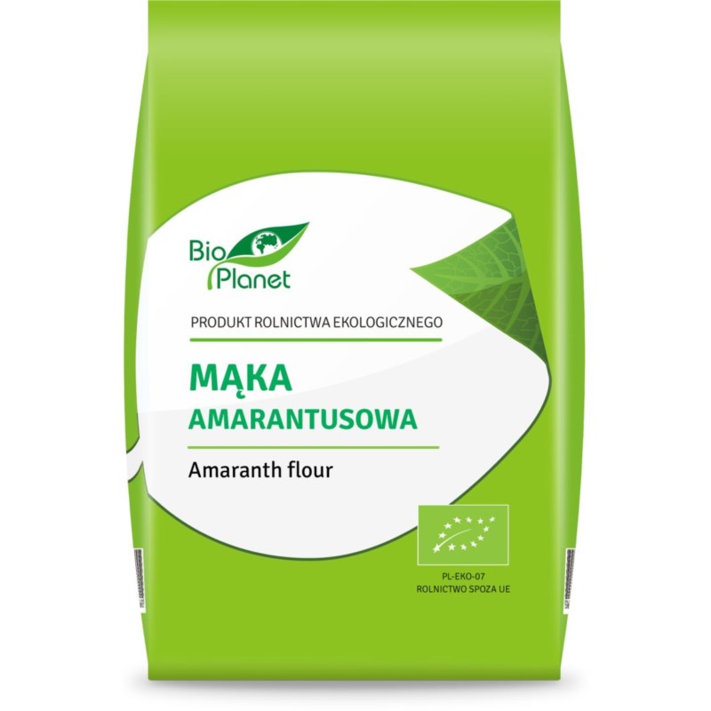 BIO PLANET Mąka amarantusowa BIO 400g BIO PLANET Mąka amarantusowa BIO 400g