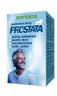 Sanbios Prostata 30 kapsułek Sanbios Prostata 30 kapsułek