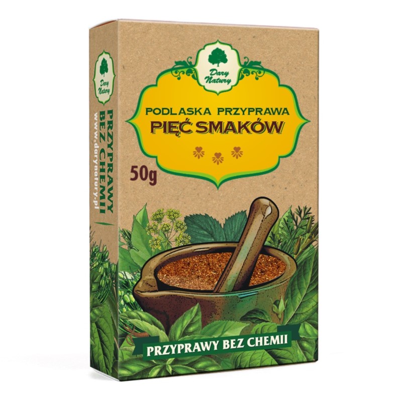 Dary Natury Przyprawa Pięć Smaków 50G Dary Natury Przyprawa Pięć Smaków 50G