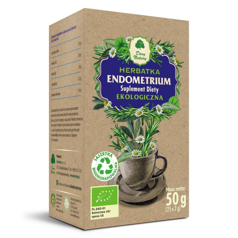 Dary Natury Herbata Endometrium 25x2 g