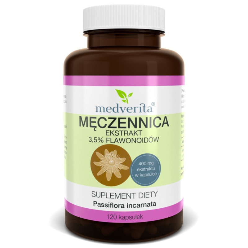 Medverita Męczennica 400 mg 120 k