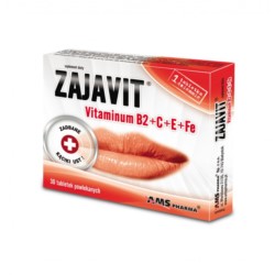 Zajavit Vitaminum B2 C E Fe 30 tabletek