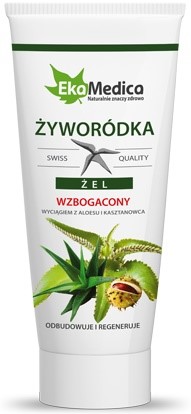Ekamedica Żel z żyworódki Z Aloesem 200Ml Ekamedica Żel z żyworódki Z Aloesem 200Ml