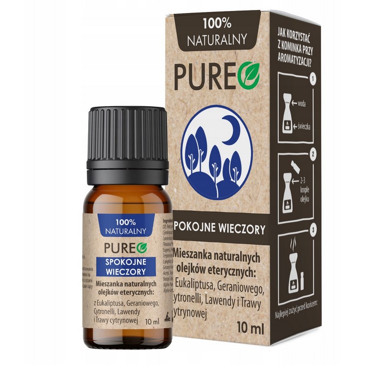 Pureo Olejek Spokojne Wieczorory komary meszki