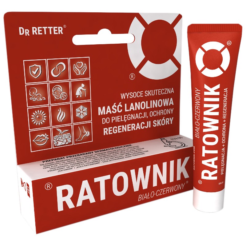 Dr Retter Ratownik 839 Maść Lanolinowa 10 ml
