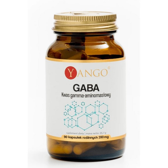 Yango Gaba Kwas gamma-aminomasłowy 390 mg 90 k