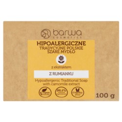 Barwa Mydło hipoalergiczne z rumianku szare 100 g