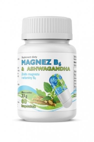 Gorvita Magnez B6 & Ashwagandha 60 Kapsułek