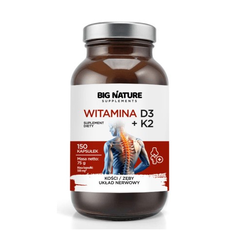 Big Nature Witamina D3 + K2 150 k