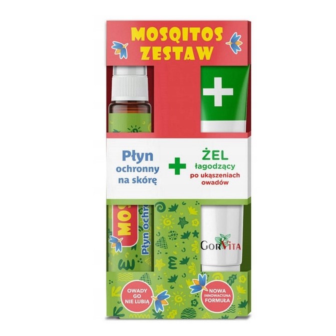 Gorvita MOSQITOS płyn + żel łagodzący 2x20 ml