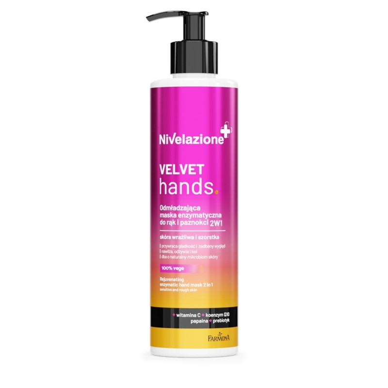 Nivelazione 2w1 Odmładzająca maska do rąk i paz.