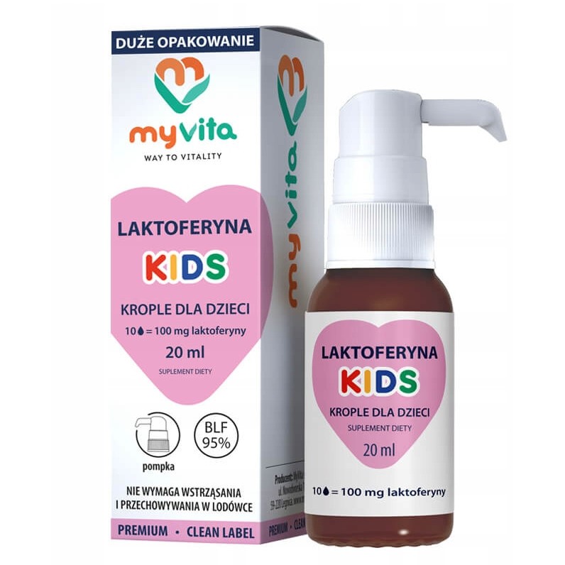 Myvita Laktoferyna KIDS XL 20 ml