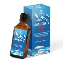 Myvita Omega 3 MAX w płynie 200 ml