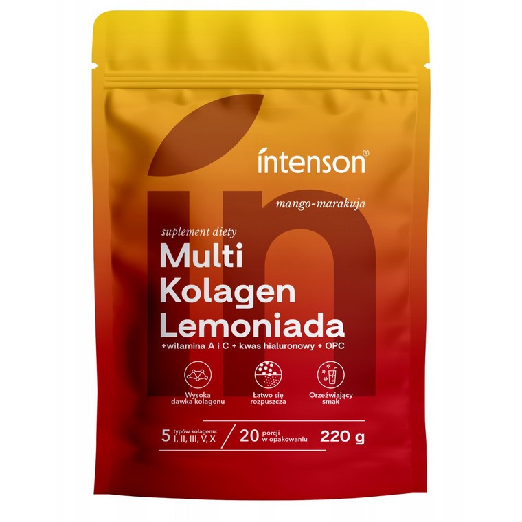 Intenson Multi Kolagen 220 g mango-marakuja