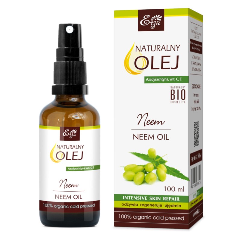 Etja Olej Neem 100 Ml Zmniejsza Objawy Egzemy