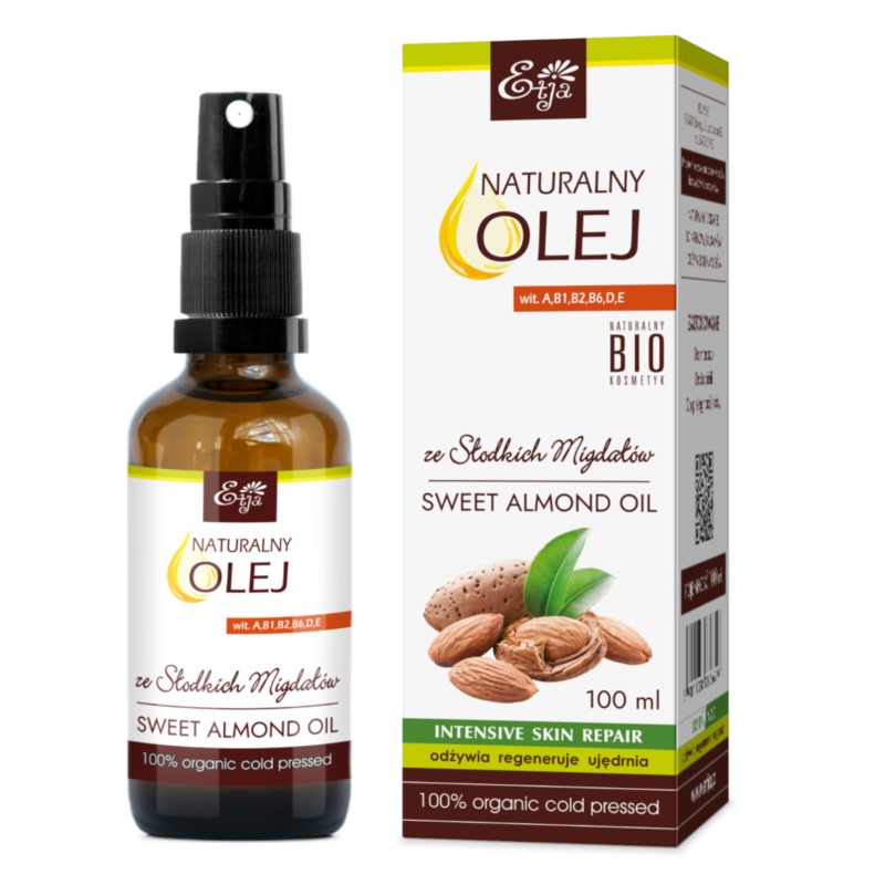 Etja Olej Ze Słodkich Migdałów Bio 100 Ml