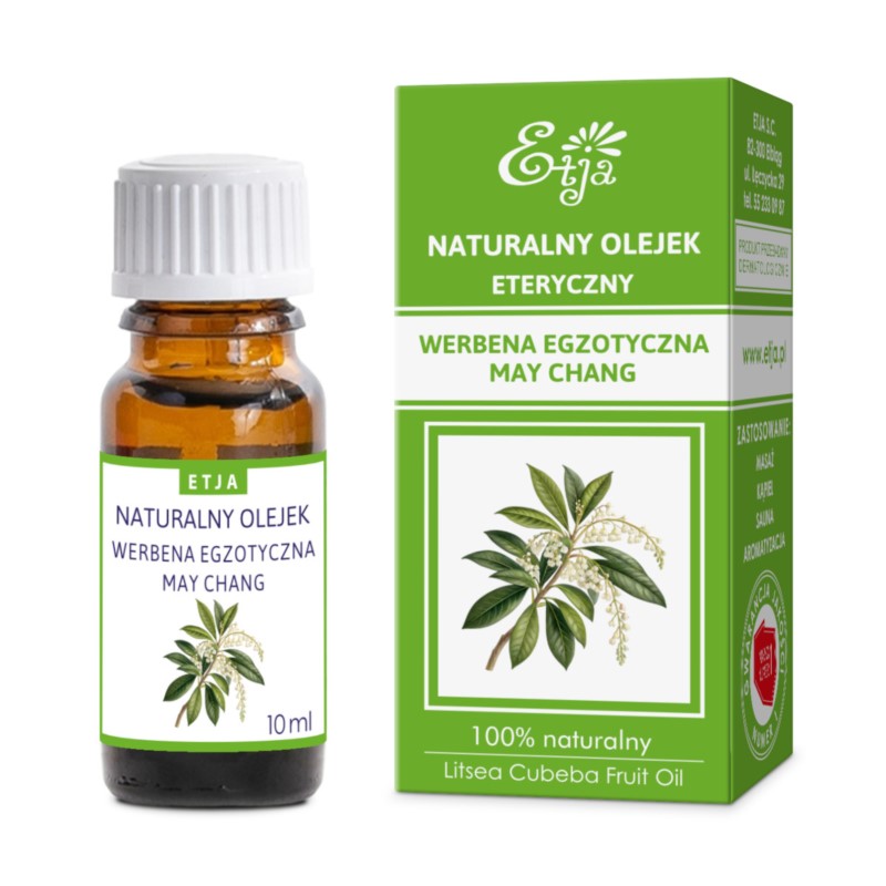 Etja Olejek Werbena ezotyczna LITSEA CUBEBA 10 ml