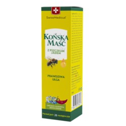 SwissMedicus Końska Maść z pszczelim jadem 75 ml