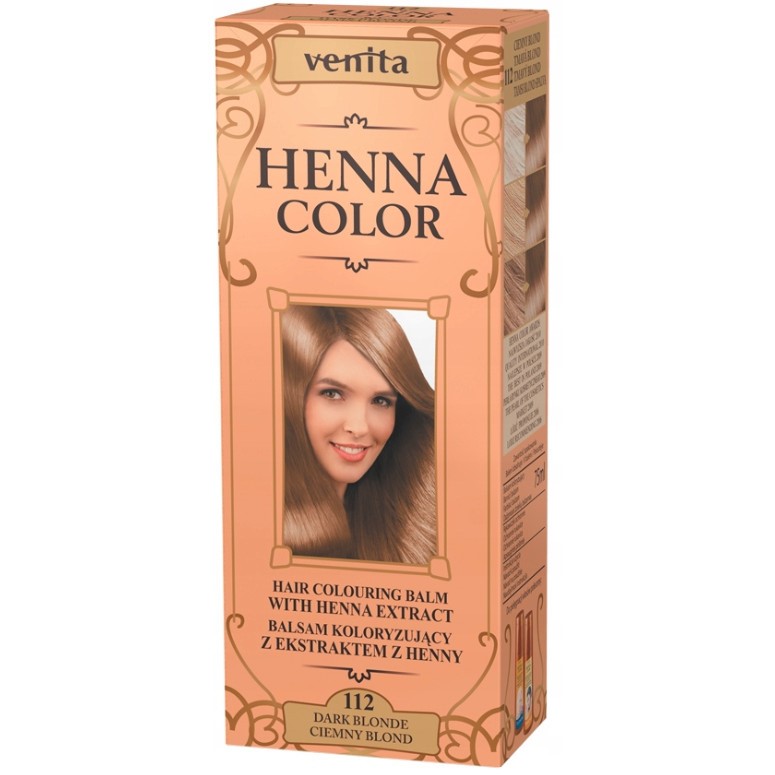 Venita Henna Color Balsam Nr 112 Dark Blonde Venita Henna Color Balsam Nr 112 Dark Blonde