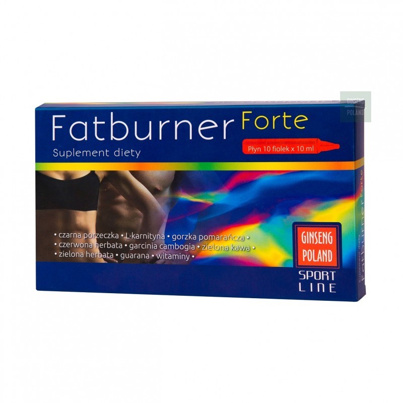 Ginseng Poland Fatburner Forte 10 fiolek 10 ml