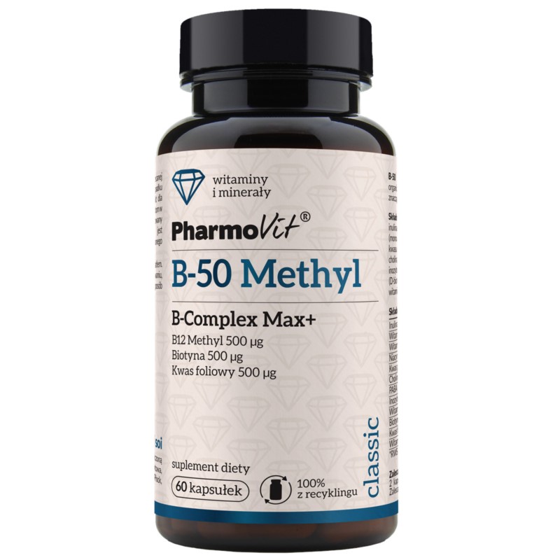 Pharmovit B-50 methyl B-Complex 60 kaps