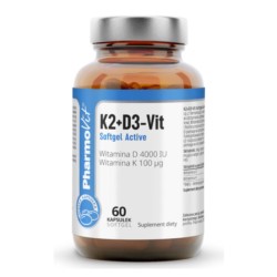 Pharmovit Witamina K2 D3 Softgel Active 60 k Pharmovit Witamina K2 D3 Softgel Active 60 k