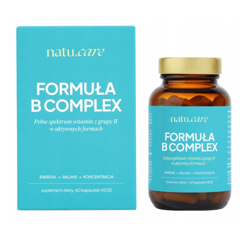 Natu Care Formuła B-Complex 60 k Natu Care Formuła B-Complex 60 k