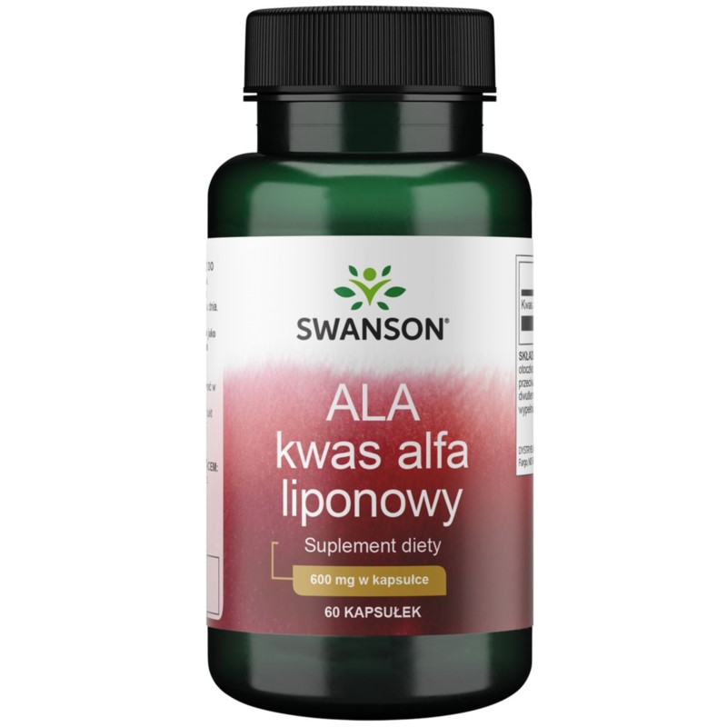 Swanson Ala Kwas Alfa Liponowy 600 Mg 60 K