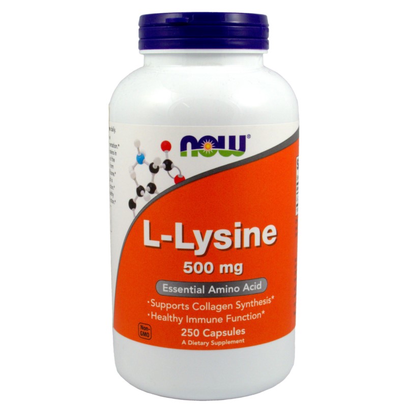 Now Foods L-Lizyna 500Mg 250 K