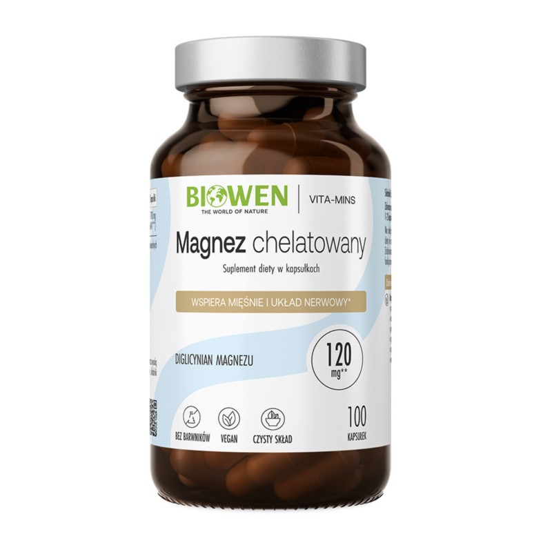 Biowen Magnez Chelatowany 100 k Biowen Magnez Chelatowany 100 k