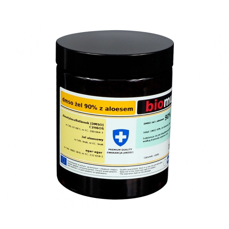 Biomus DMSO żel 90% z aloesem 180 m Biomus DMSO żel 90% z aloesem 180 m