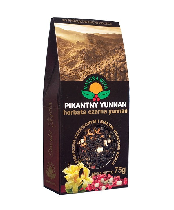 Natura Wita Pikantny Yunnan 75 g czarna herbata