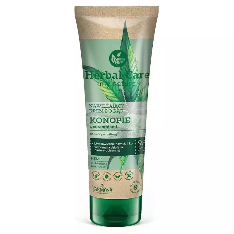Herbal Care Krem do rąk KONOPIE nawilżający100 ml